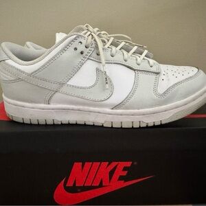 Nike Dunks women Light Gray and White